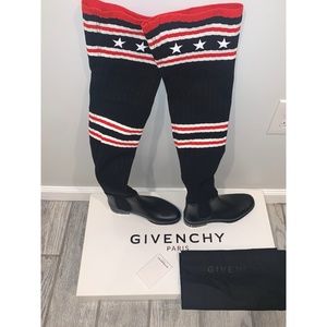 Authentic Givenchy Printed Sock Boots